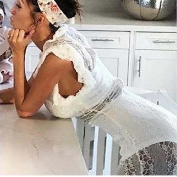 Sheer Lace Dress - Picture 13 of 16